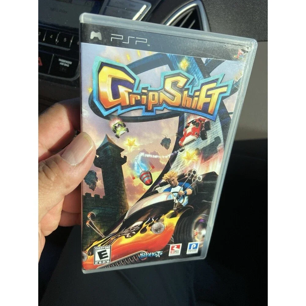 PSP GripShift Case only No Game Display With Manual
